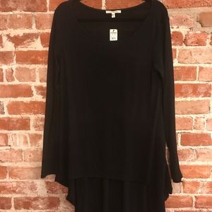 NWT Light weight black high low top